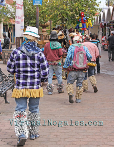 Lenten season Fariseos in Nogales, Mexico